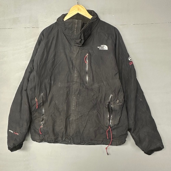 The North Face Summit Series HyVent Alpha Jacket Mens Black Technical Shell